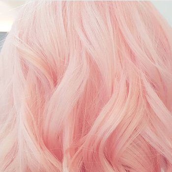 decoloration et couleur rose