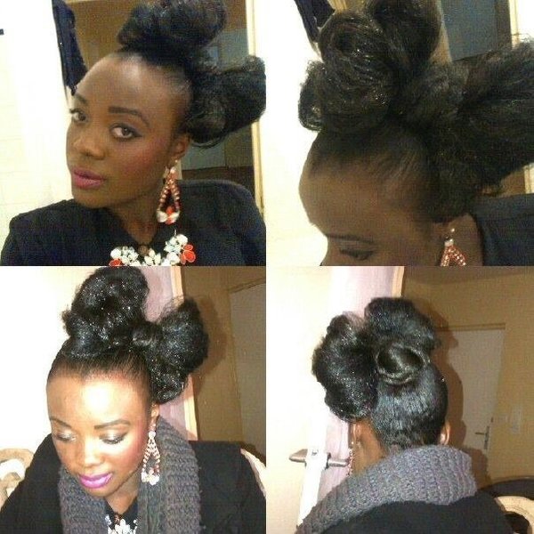 DIY Chignon noeud de papillon 