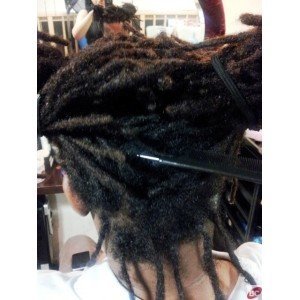 dreadlocks, locks sur cheveux naturels