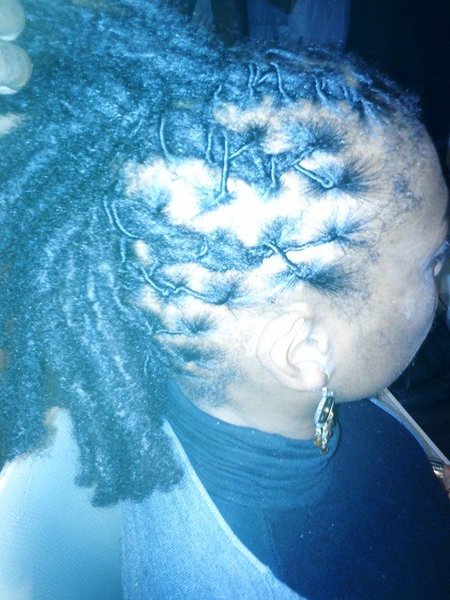 dreadlocks, locks sur cheveux naturels