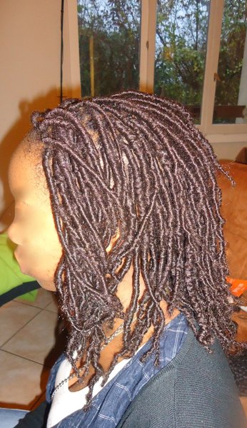 FAUSSES LOCKS AVEC MECHES 