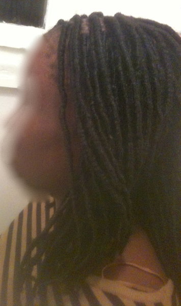 FAUSSES LOCKS AVEC MECHES 