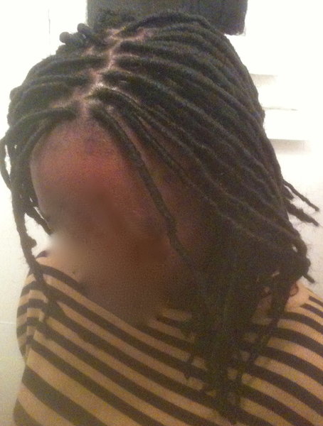 FAUSSES LOCKS AVEC MECHES 