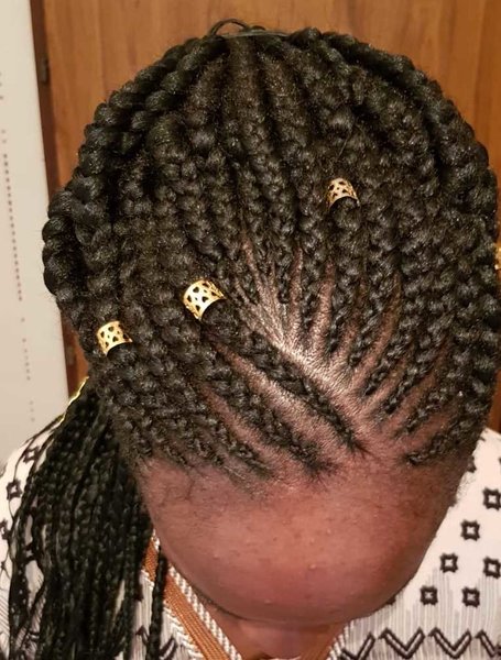 Feed in braids