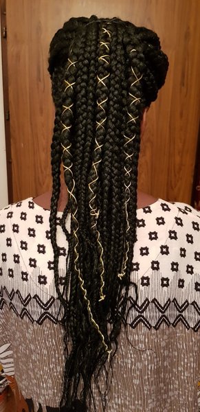 Feed in braids