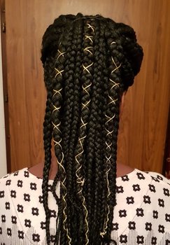 Feed in braids