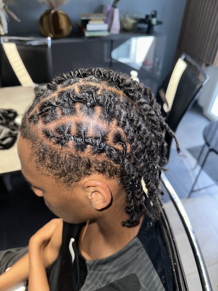 Fulani barrel twist