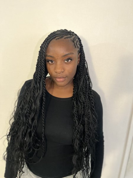 Fulani Bohemian braids