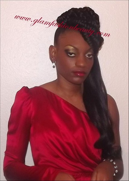 Glam Fashion Beauty - Chignons tressés ou avec twistes