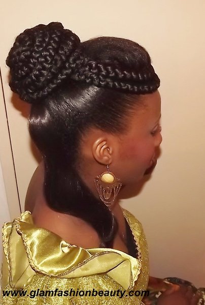 Glam Fashion Beauty - Chignons tressés ou avec twistes