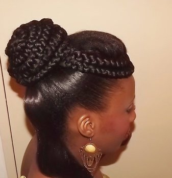 Glam Fashion Beauty - Chignons tressés ou avec twistes