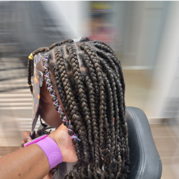 Gros braids enfant 