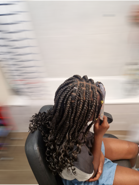 Gros braids enfant 