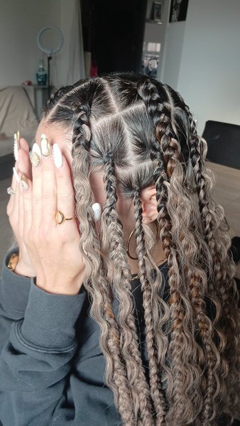 Jumbo bohobraids femme