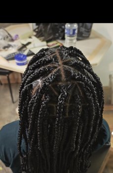 Knoless braids 