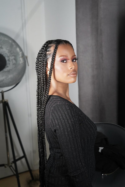 Knoless braids