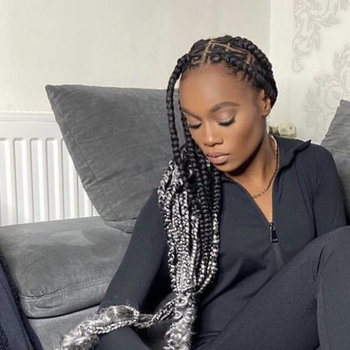 Knoless braids