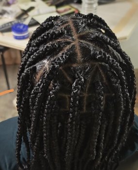 Knoless braids 