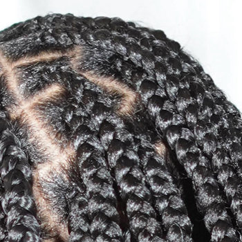 Knoless braids
