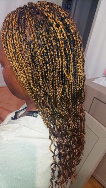 Knotless braids