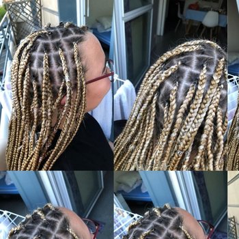 Knotless braids