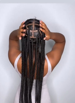 Knotless braids