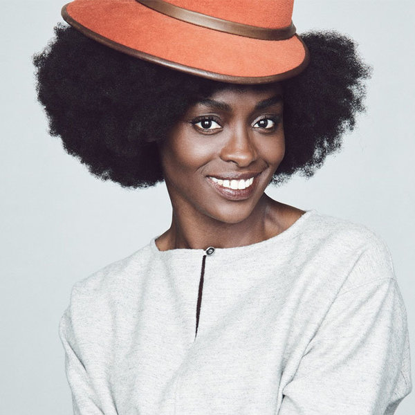 L'afro chic accessoirisé...