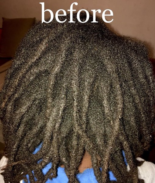 Locks au crochet . 