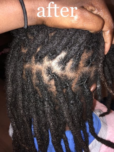 Locks au crochet . 