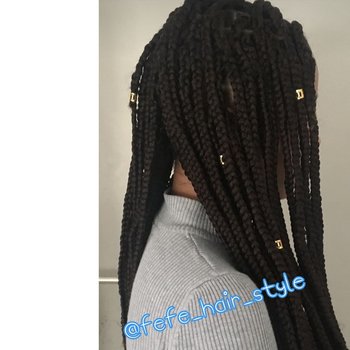 Longues braids