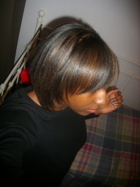Mes meches de couleur