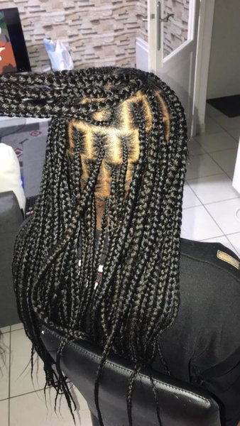 Mini nattes longs braids 