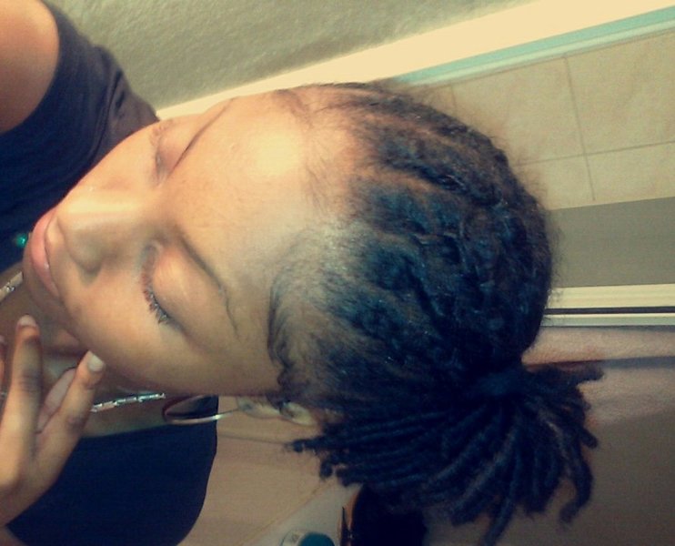 My retwisting on two months locs + Styling 