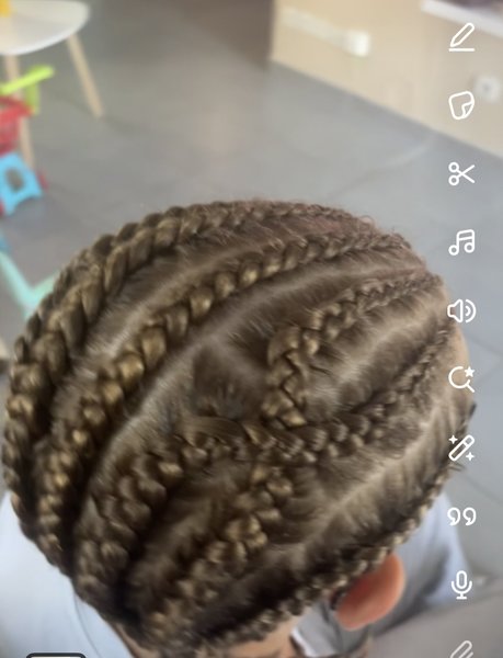 Natte collé