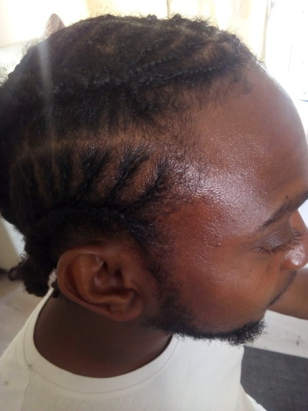 Nattes cheveux naturels