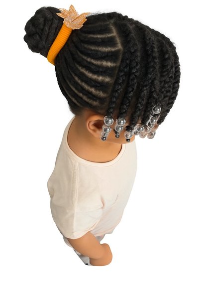 Nattes collées enfant 