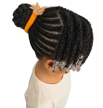 Nattes collées enfant 