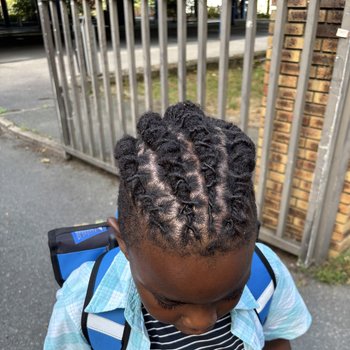 Nattes sur locks