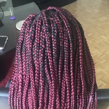 Nattes tailles moyennes