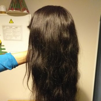 Perruque 32" mèches direct Bresil