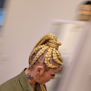 Ponytail nattes collées 