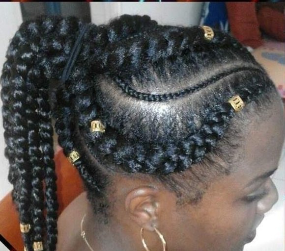 Ponytails braids