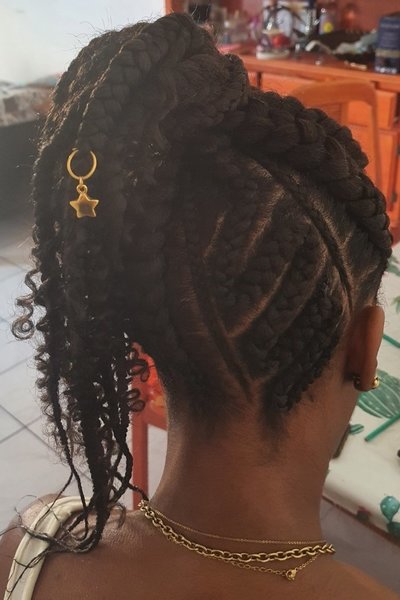 Ponytails braids
