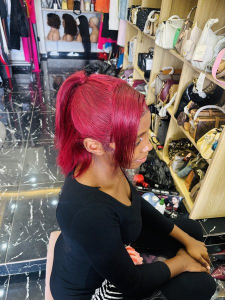 Pose lace frontale