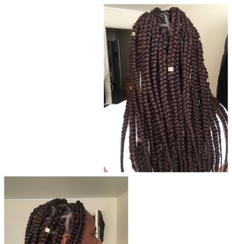Rasta, braids longues 