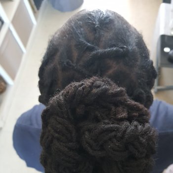 Reprise racines au crochet