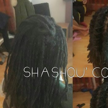 Reprise racines des locks au crochet