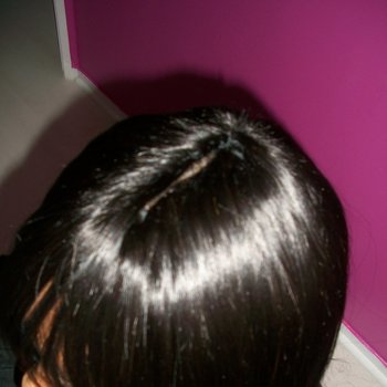 tissage americain sans colle avec raie invisible