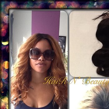 Tissage avec closure 