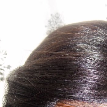 tissage avec invisible hairline (façon lace front)